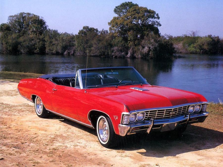 Chevrolet Impala SS 427 Convertible 1967 года